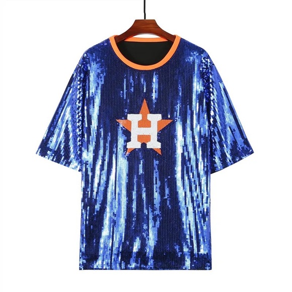 Sale‼️Houston Astros sequins dress. No discount - Picture 11 of 11